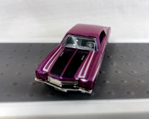 Hot Wheels 1970 Chevy Monte Carlo Purple Die Cast - Picture 1 of 6