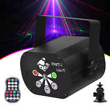 6 Augen 480 Muster DJ Laser Projektor RGB UV LED Bühnenlicht Strobe Party Show