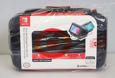 Nintendo Switch PDP Gaming Play & Charge Consola Estuche 500-084, Nuevo Precintado Foto 1 de 4
