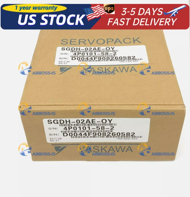 YASKAWA Servo Driver SGDH-02AE-OY SGDH02AEOY New - Image 1 of 1