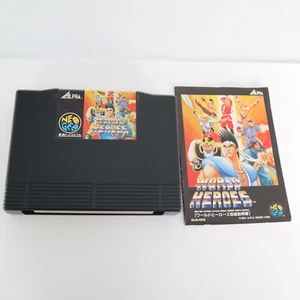 NEO GEO WORLD HEROES 1992 ALPHA DENSHI ALH-005 From Japan Tested it and it Works - Picture 1 of 15
