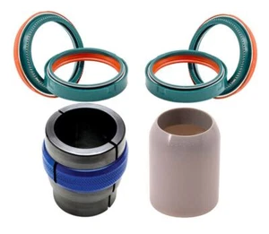 SKF dual compound fork seal & MP Ringer & Bullet for Showa 49mm fork - Picture 1 of 4