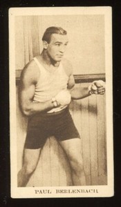 1929 Godfrey Phillips Sporting Champions Boxing #32 Paul Berlenbach EX