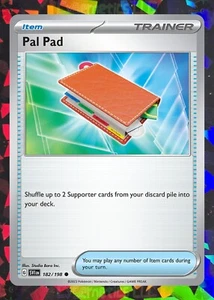 Pal Pad 182/198 (Build Your Deck or Playset) Scarlet & Violet Base Set Near Mint - Picture 1 of 1