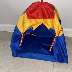 Build A Bear Workshop Camping Tent Red Yellow Blue 17” - Picture 1 of 6