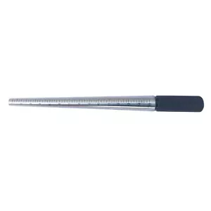 13" Ring Mandrel Steel Grooved 1-16 with Black Knurling Handle - Jewelry Tool - Picture 1 of 1