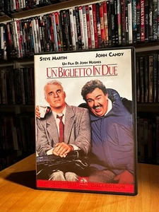 UN BIGLIETTO IN DUE (1987) STEVE MARTIN JOHN CANDY DVD COME NUOVO RARO - Foto 1 di 3