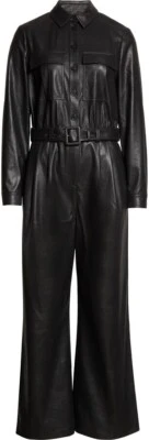 Новый Ted Baker Tesoro подпоясанный длинным рукавом искусственной кожи комбинезон размер 3 #D7315 - Изображение 1 из 4