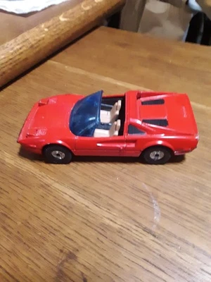 DE COLECCIÓN CORGI FERRARI 308 GTS ROJO Y BRONCEADO LUCES EMERGENTES NAVIDAD?  COLORES NÍTIDOS Foto 1 de 4