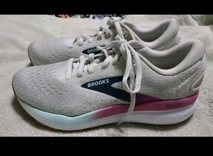 Brooks Ghost 16 Halbschuhe Turnschuhe Laufen sportlich grau Damen 8,5 Medium - Bild 1 von 20