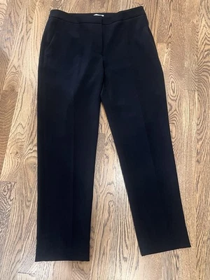 Preston & York Womens Dress Pants 6 Straight Leg Lana Fit Crepe Zip Black - Image 1 of 4