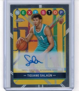 2024-25 Topps Chrome Tidjane Salaun Next Stop Rookie Auto RC (NSS-TS) - Picture 1 of 1