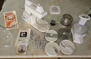 Vintage Oster Kitchen Center with Attachments – Mixer, Blender, Food Processor - Picture 1 of 9