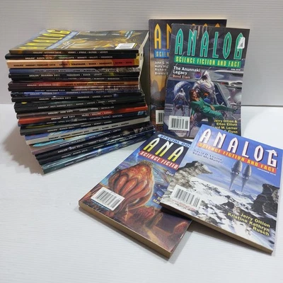 Analog Science Fiction and Fact Magazine Bundle Lot x 24 2010-2012 issues - Image 1 of 4