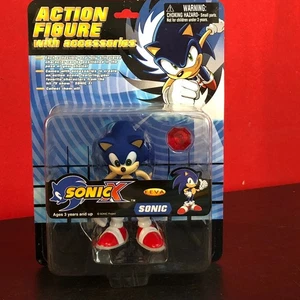 Sonic The Hedgehog Sonic X Toy Island Action Figure NEW Old Stock - Imagen 1 de 7