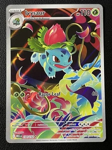 Ivysaur Ilustración Raro 134/132 Casi Como Nuevo Mega Evolución Pokémon - Imagen 1 de 3