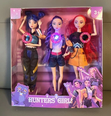 Cosplay Kpop Demon Hunters Dolls, K Pop Collectible Figure Toys with Music Light - Image 1 of 4