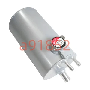 Aluminum For Humvee M998 Round Radiator Coolant Overflow Reservoir Tank 12340061 - Picture 1 of 2