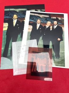 PAVAROTTI DOMINGO CARRERAS UNPUBLISHED PHOTO OPERA PROMO TENORS FUTBOL STADIUM - Picture 1 of 8