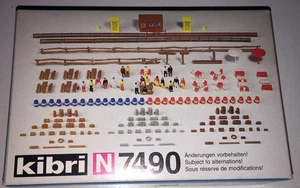 Brand new Kibri N scale 7490 accessory pack with people in original box - Picture 1 of 4
