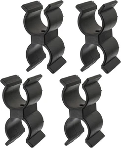 Bimini Top Clips 4 PIEZAS Anti Sonajero Barco Poste Soporte Nylon - Imagen 1 de 4