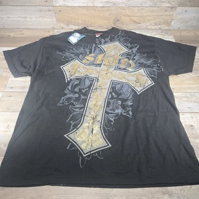 Camiseta De Colección Y2K Skin Industries Manga Corta Para Hombre 2XL Doble Cara Grunge Foto 1 de 4