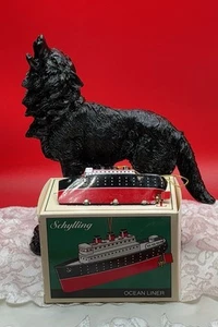 1997 Schylling Tin Ocean Liner Christmas Holiday Ornament RH - Picture 1 of 4