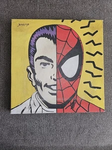 Stampa artistica originale firmata Artis MARVEL COMICS Spidey Sense Peter Parker MCU RARA - Foto 1 di 9