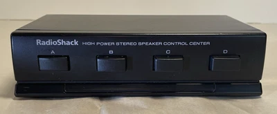 RadioShack 40-244 High Power Stereo Control Center 4 Way Speaker Selector Switch - Image 1 of 4