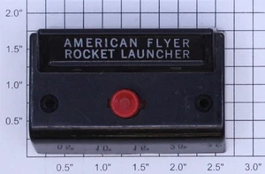 American Flyer XA14A964-G S Gauge Rocket Launch Button w/ Fahnestock Clips - Picture 1 of 2