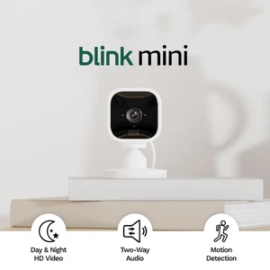Mini | Indoor Plug-In Pet Security Camera, 1080P HD Day and Night Video, Motion  - Picture 1 of 12