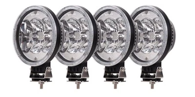 4x Fernscheinwerfer passend für Hummer H1 H2 H3 Scheinwerfer Zusatzscheinwerfer - Bild 1 von 4