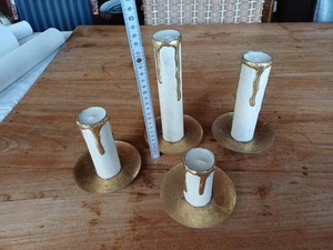 Kerzenständer, Adventsdeko, 4 Stück, - Bild 1 von 4