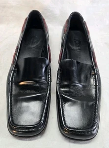 Vintage Gucci Damen Größe 7B Schwarz Halbschuhe Leder Schuhe - Bild 1 von 9