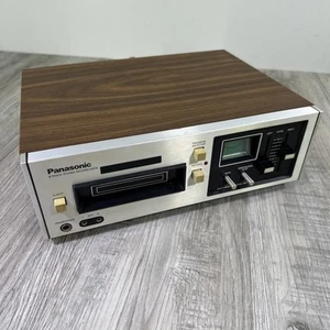 De colección Panasonic 8 Pistas RS-805US Estéreo Play Record Deck Raro *Probado Funciona* - Imagen 1 de 12