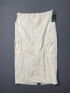 Wild Fable Light Beige Cargo Midi Maxi Skirt Size MEDIUM - Picture 1 of 12