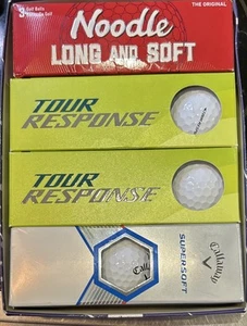 NEW Callaway #1, Tour Response #0,#1, Noodle #0￼4 Pack, 12 Golf Balls - Picture 1 of 12