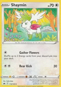 Shaymin - 115/159 - Crown Zenith - Tarjeta Pokémon - Como Nueva/Nueva - Imagen 1 de 1