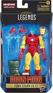 NUEVO Marvel Legends Hasbro IRON MAN Tony Stark A.I. Figura Mr. Hyde BAF 6" - Imagen 1 de 6