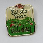 McDonald?s Salads Fresh All Day Food Restaurant Advertising Enamel Lapel Hat Pin