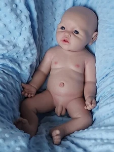 Bébé reborn silicone de platine 45cm pour 2kg700 - Imagen 1 de 6