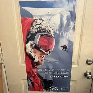 "Tecnologia lenti oakley prizm display display grande magazzino segnale magnetico 18"" x 36"" - Foto 1 di 9