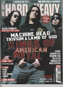 HARD N' HEAVY N°132 BLACK SABBATH / MACHINE HEAD / DAVE MUSTAINE / SAXON /KRUGER - Picture 1 of 1