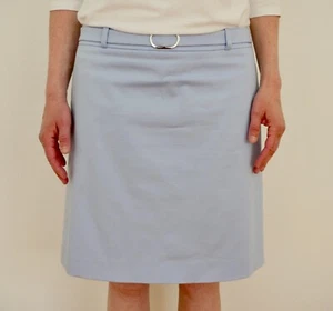 Hugo Boss Damen Rock Hellblau A-Linie Gr. L (40) - Bild 1 von 9
