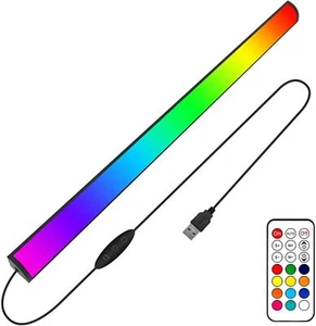 Schreibtischlampe Lichtleiste unter dem Monitor für Gaming, PC-Setup - Afbeelding 1 van 8
