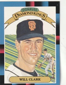 KOSTENLOSER VERSAND - NEUWERTIG - 1988 Donruss #21a Will Clark GIANTS - Bild 1 von 1