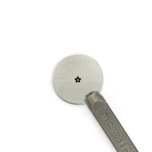 Star Outline ImpressArt Signature Metal Stamp, 2.5mm- Jewelry Making Punch - Picture 1 of 2