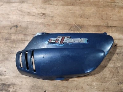 Suzuki GT 750 GT750 1972 hervidor de agua Buffalo cubierta lateral izquierda panel cubierta lateral Foto 1 de 4