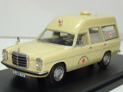 Best of Show BOS MERCEDES BENZ W114 AMBULANCE - (322)  1/43 - Image 1 of 4