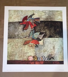 Graciela Rodo Boulanger " Le Reve " Vintage Fine Art Print / Lithograph 1977 - Picture 1 of 3